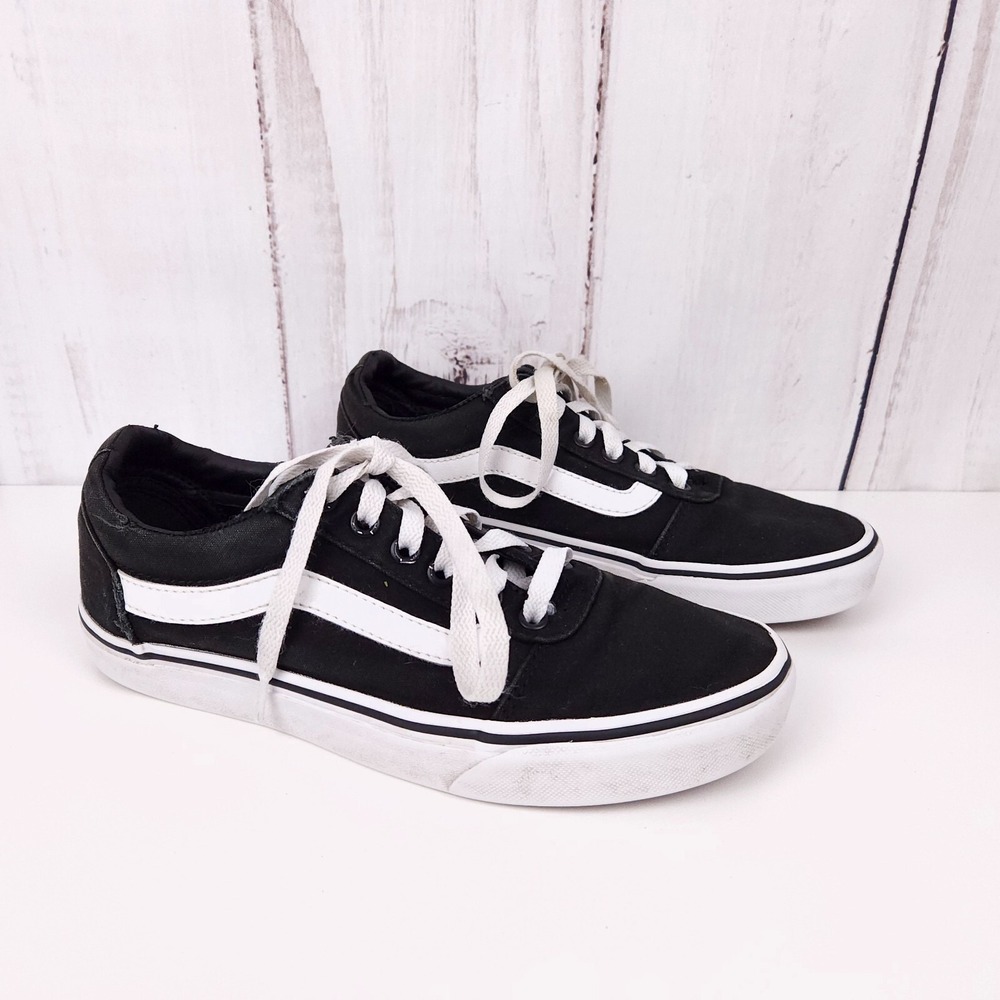VANS Old Skool Black White Womens 8 Mens 6.5 Sneaker 500714